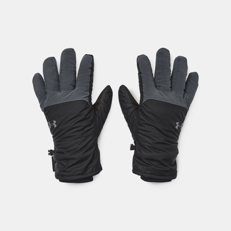 Men's  Under Armour  Storm Insulated Gloves Black / Pitch Gray M